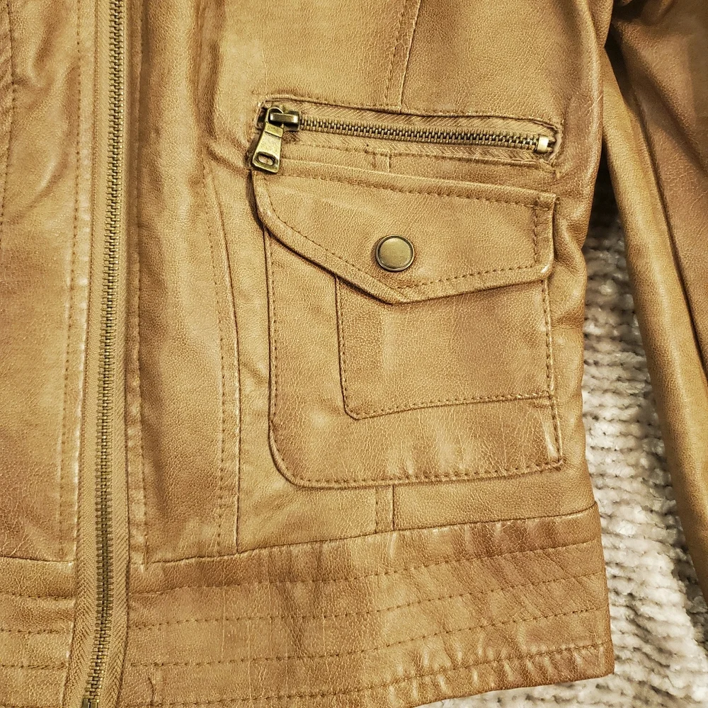 Xhilaration Faux Leather Jacket - Picture 6 of 7